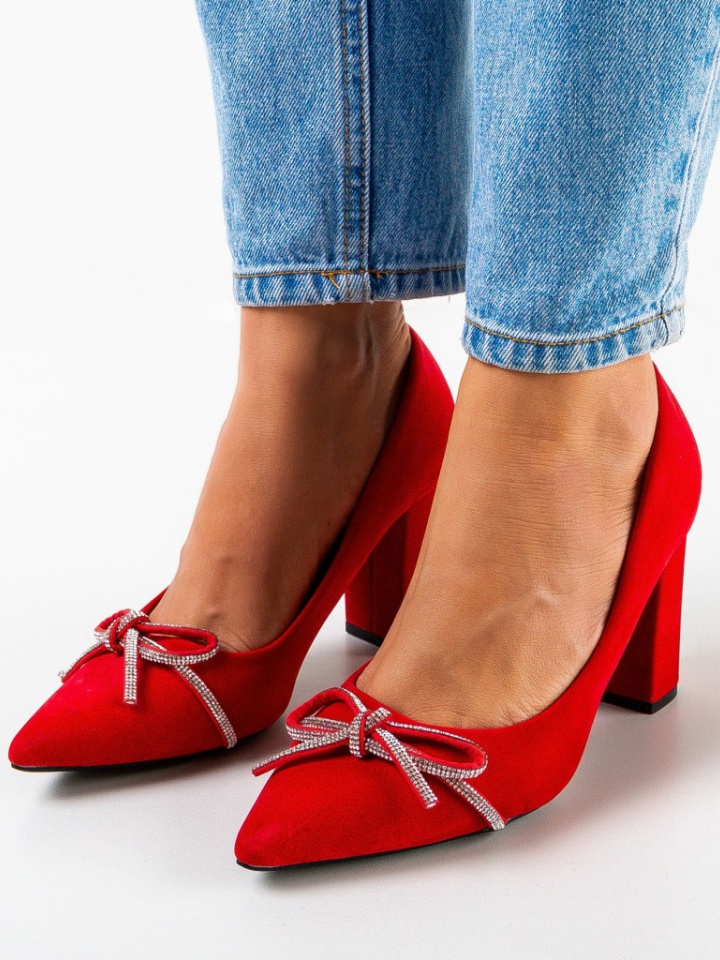 Scarpe da donna Rosse Nieve - Img 11