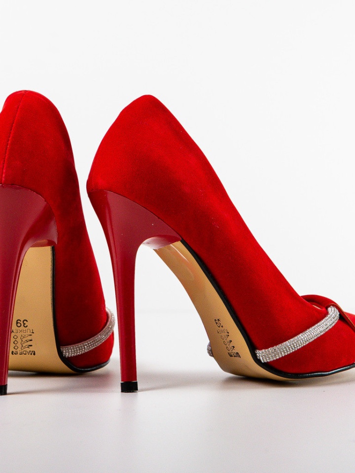 Scarpe da donna Rosse Opect - Img 8