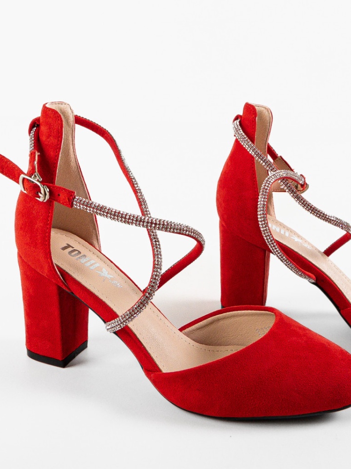 Scarpe da donna Rosse Santos - Img 6