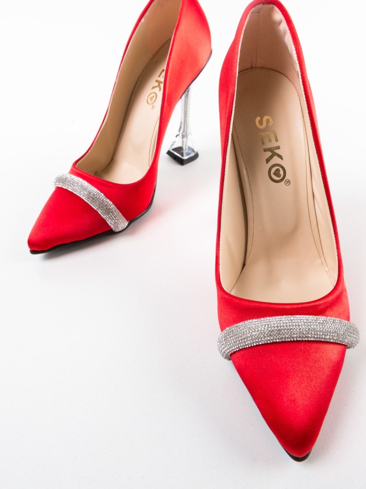 Scarpe da donna Rosse Skyan - Img 7