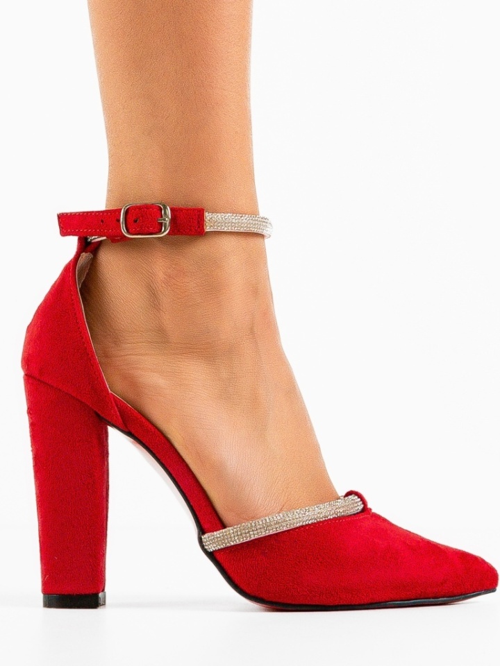 Scarpe da donna Rosse Von - Img 4