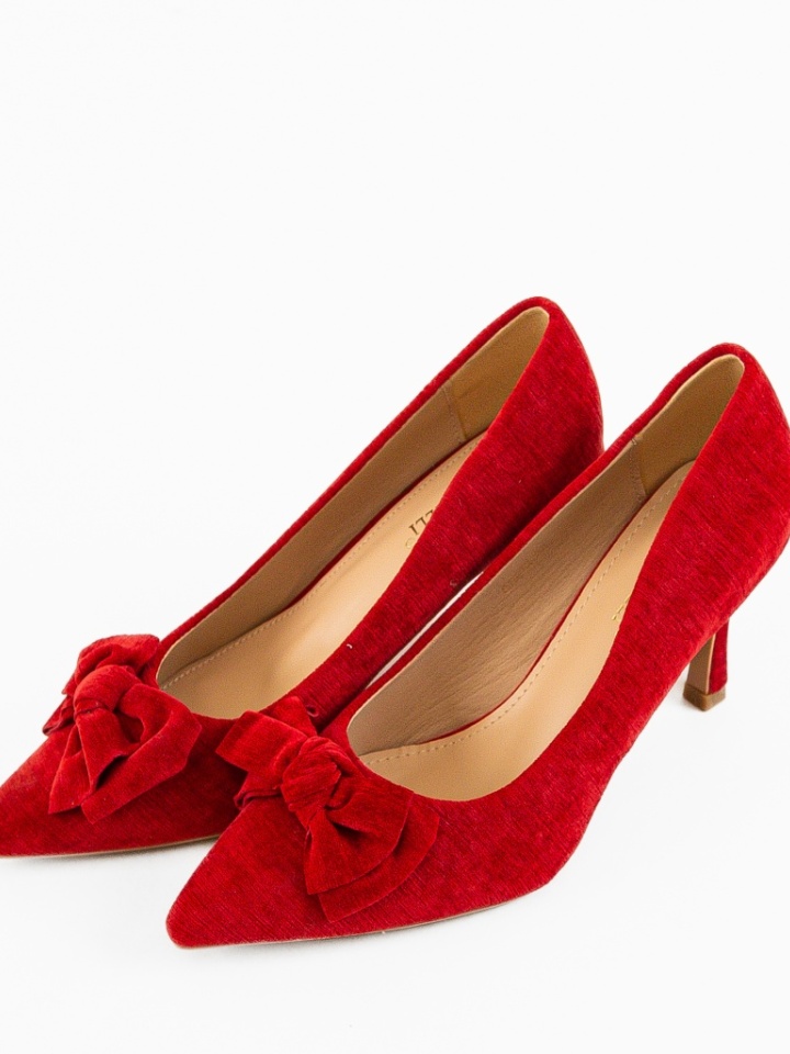 Scarpe da donna Rosse Vynel - Img 6