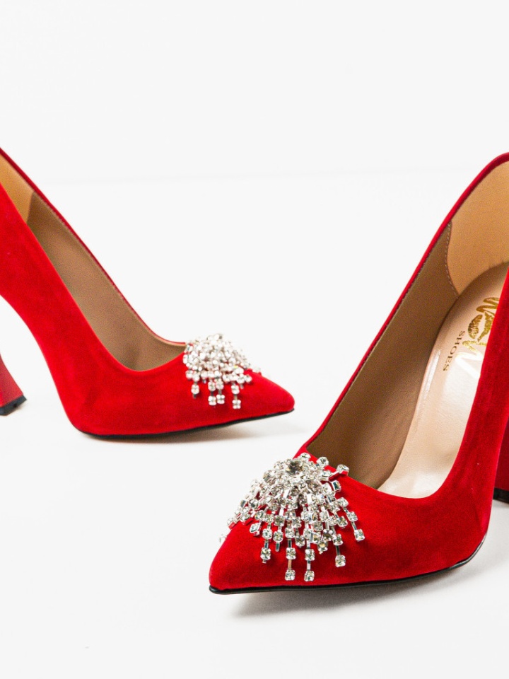 Scarpe da donna Rosse Yerer - Img 8