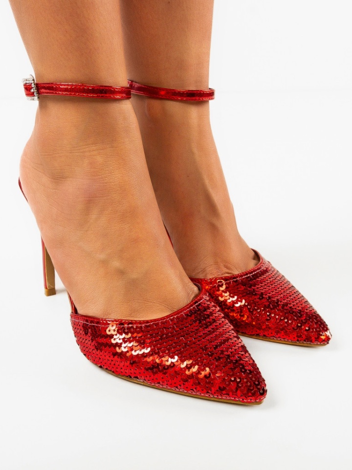 Scarpe da donna Rosse Zhelimi - Img 3