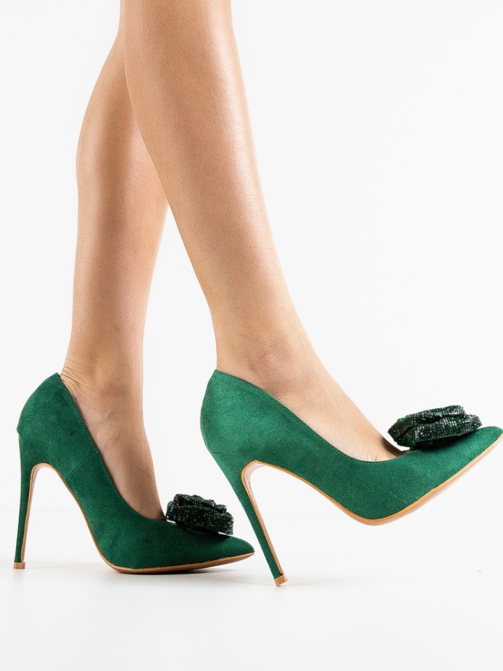 Scarpe da donna Verde Brany - Img 3