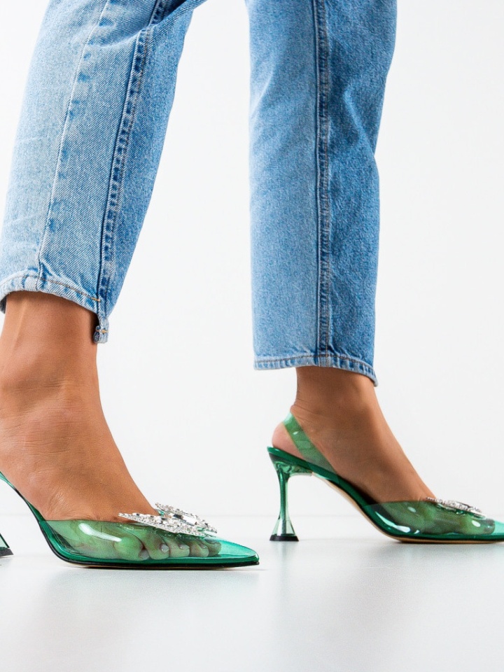 Scarpe da donna Verde Fazan - Img 3