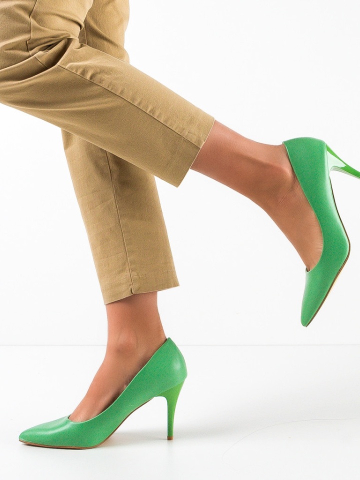 Scarpe da donna Verde Halek - Img 4