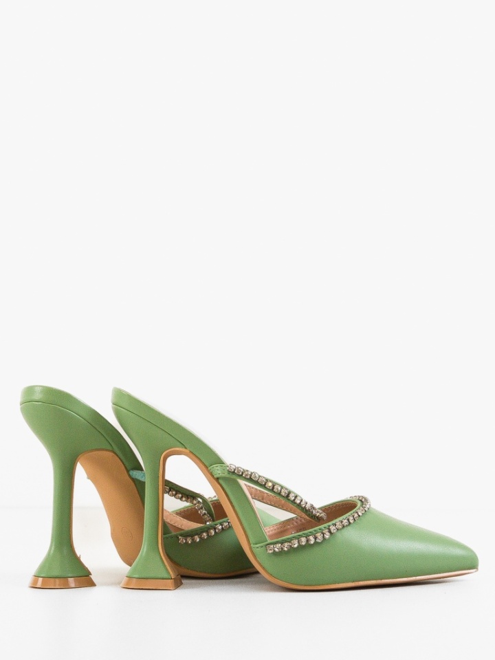 Scarpe da donna Verde Leslie - Img 3