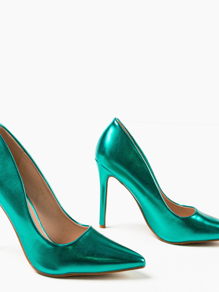 Scarpe da donna Verde Plazyn - Img 13
