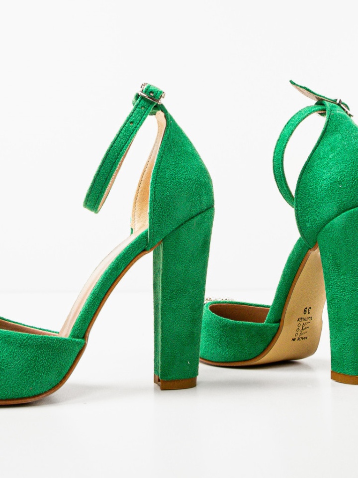 Scarpe da donna Verde Vyvyma - Img 5