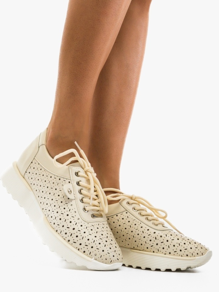 Scarpe sportive Beige Lammer - Img 4