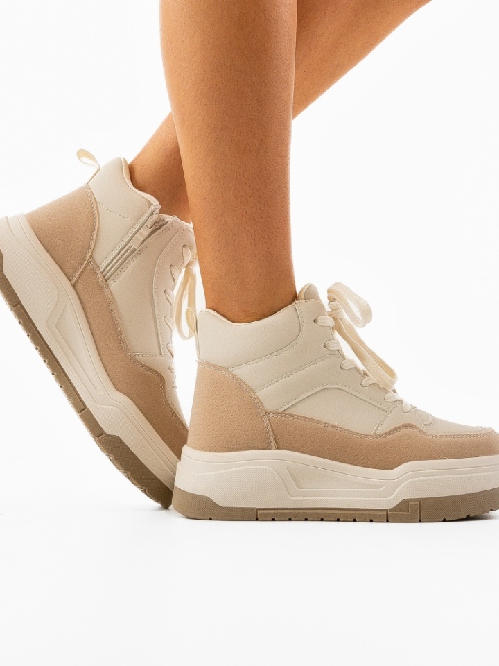 Scarpe sportive Beige Nesku - Img 3