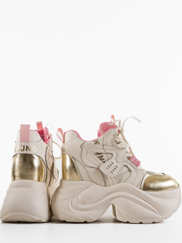 Scarpe sportive Beige Stacee - Img 5