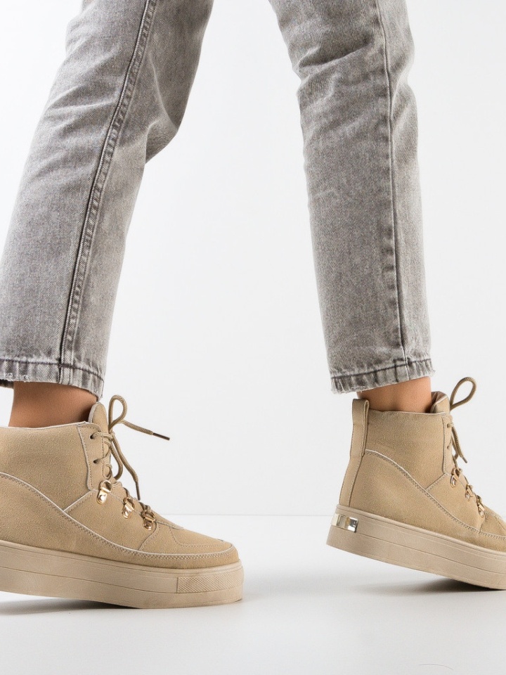Scarpe sportive Beige Tara - Img 3