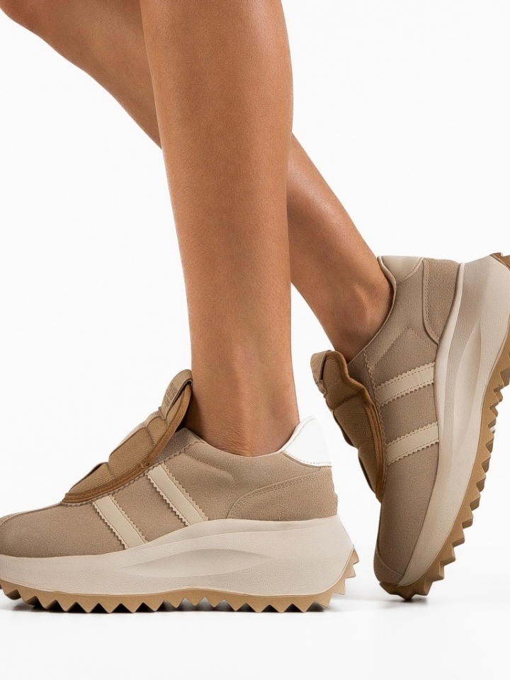 Scarpe sportive Beige Yeasy - Img 3