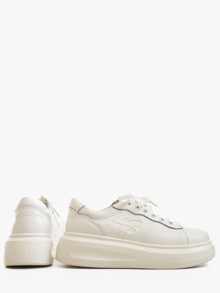 Scarpe sportive Bianche Abbe - Img 4