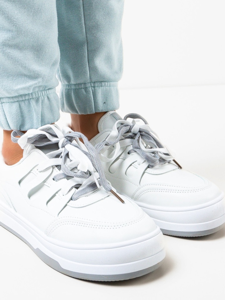 Scarpe sportive Bianche Baron - Img 2