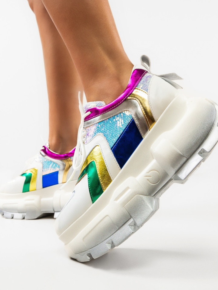 Scarpe sportive Bianche Playhar - Img 2