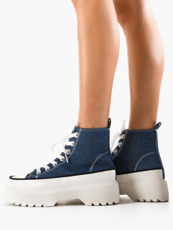 Scarpe sportive Blu Lauren - Img 4