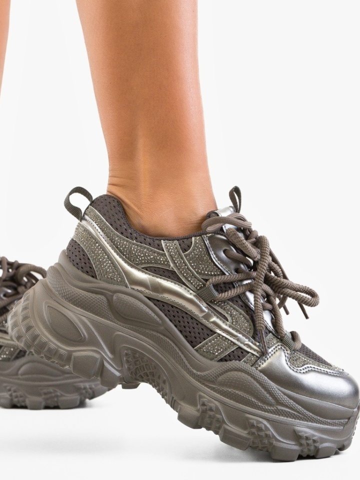 Scarpe sportive Grige Akuman - Img 3