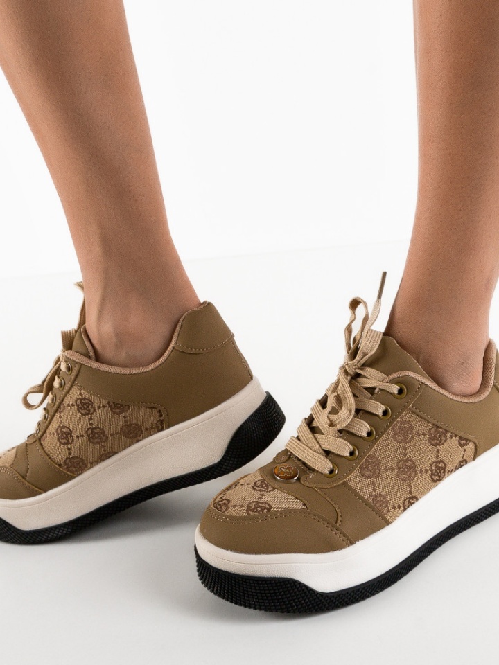 Scarpe sportive Khaki Guett - Img 4
