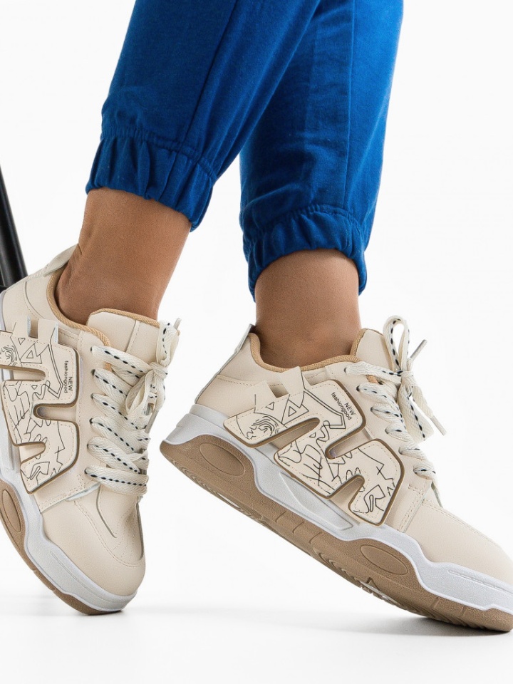 Scarpe sportive Khaki Kamal - Img 2