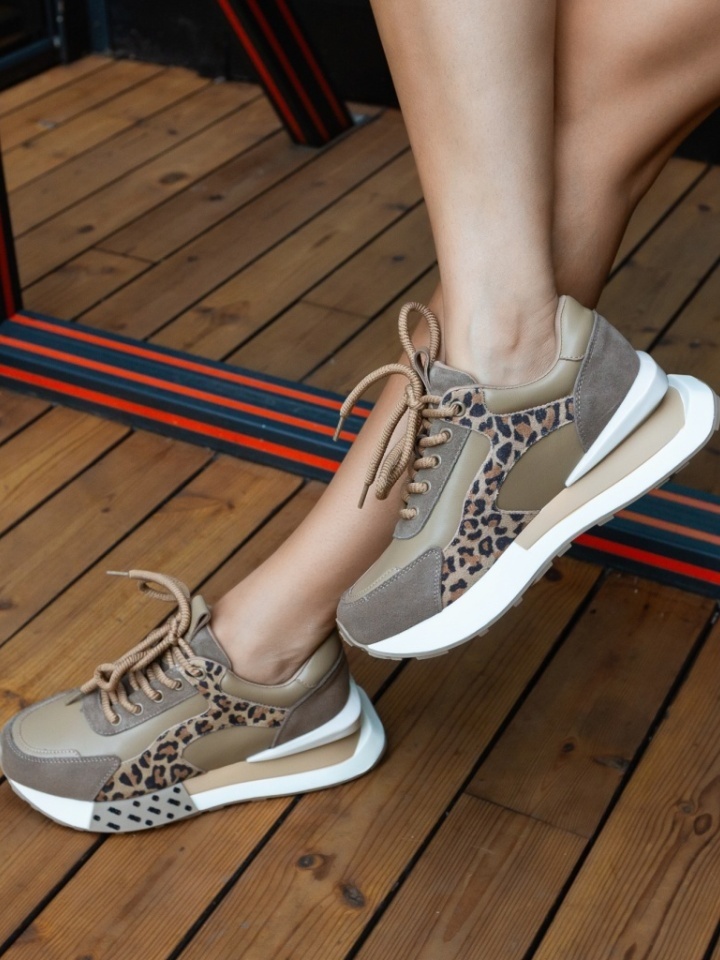 Scarpe sportive Khaki Klery - Img 3