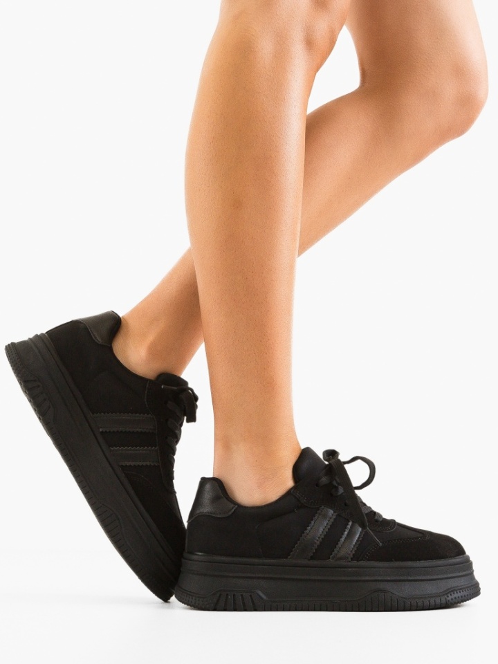 Scarpe sportive Nere Carlas 2 - Img 2