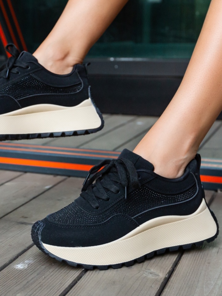 Scarpe sportive Nere Comy - Img 3