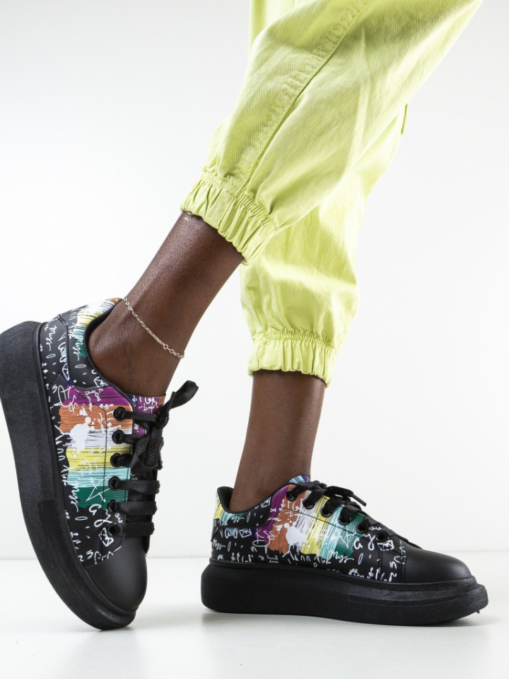 Scarpe sportive Nere Ebona - Img 10