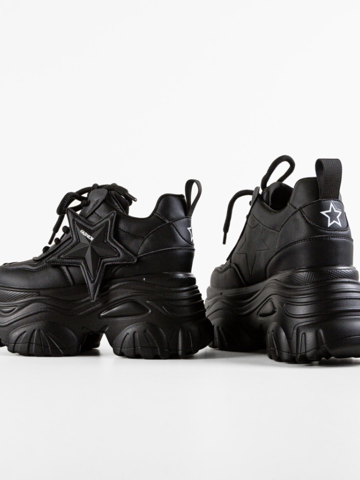 Scarpe sportive Nere Ezhil - Img 5