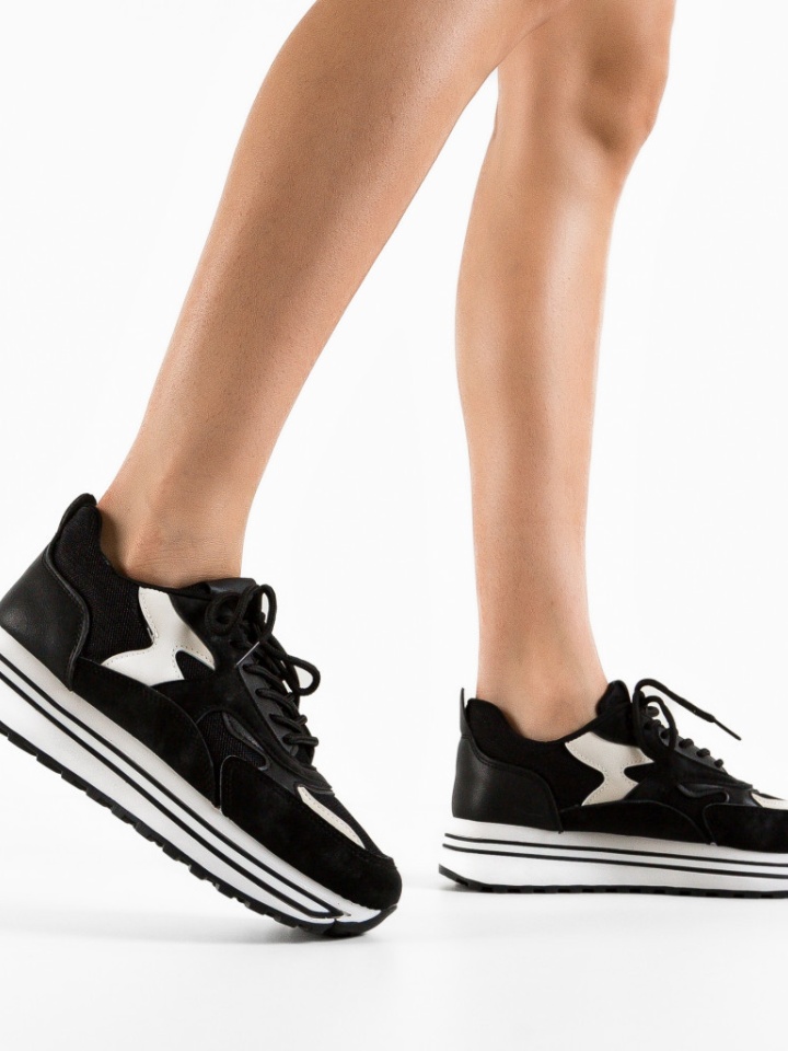 Scarpe sportive Nere Gonca - Img 3