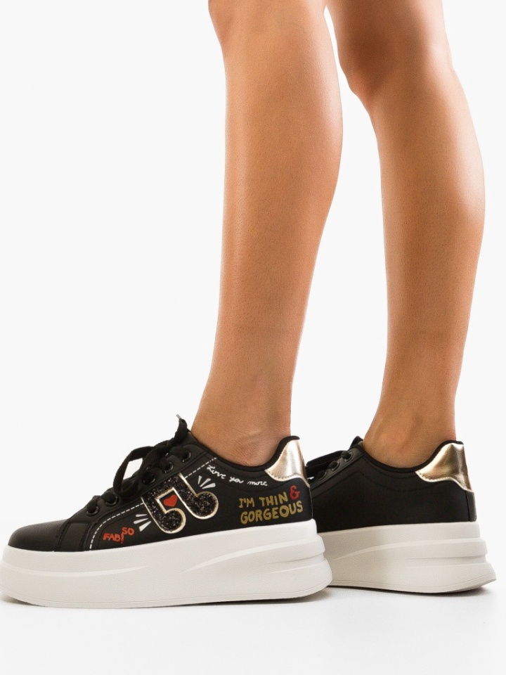 Scarpe sportive Nere Imoge - Img 3