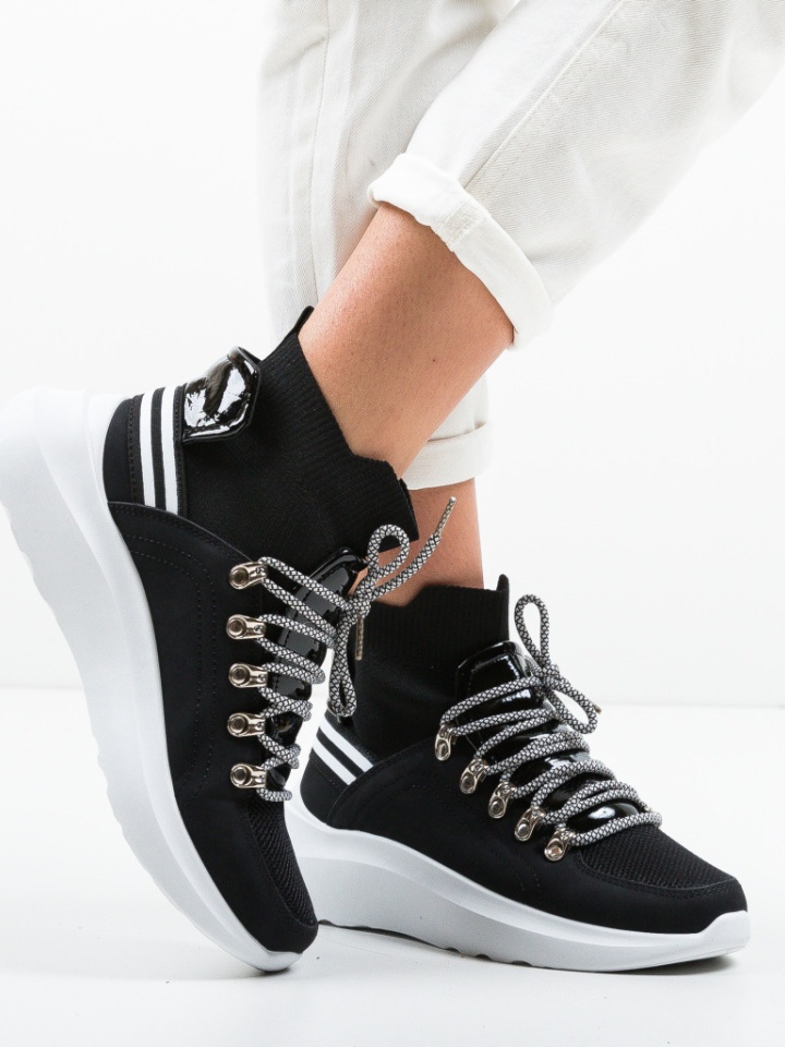 Scarpe sportive Nere Lamber - Img 12