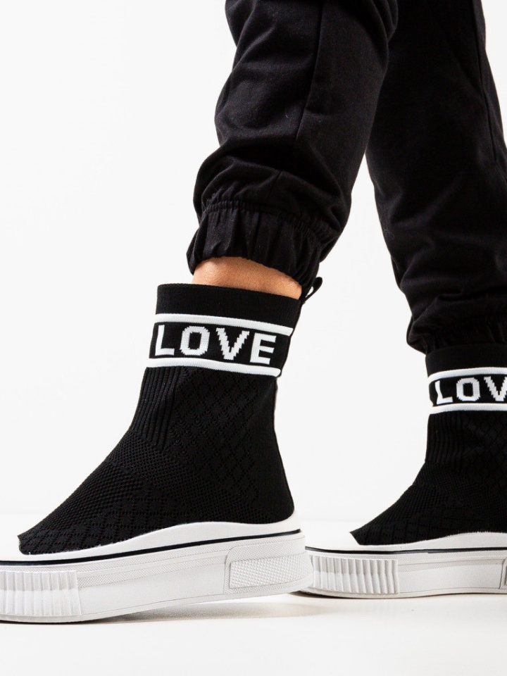 Scarpe sportive Nere Loveest - Img 1