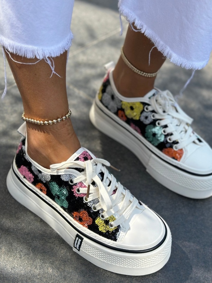 Scarpe sportive Nere Paieta - Img 1