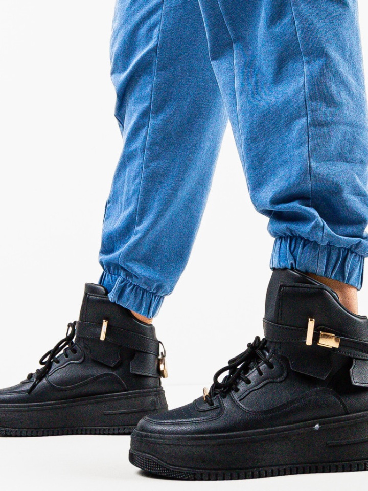 Scarpe sportive Nere Tanotti - Img 10