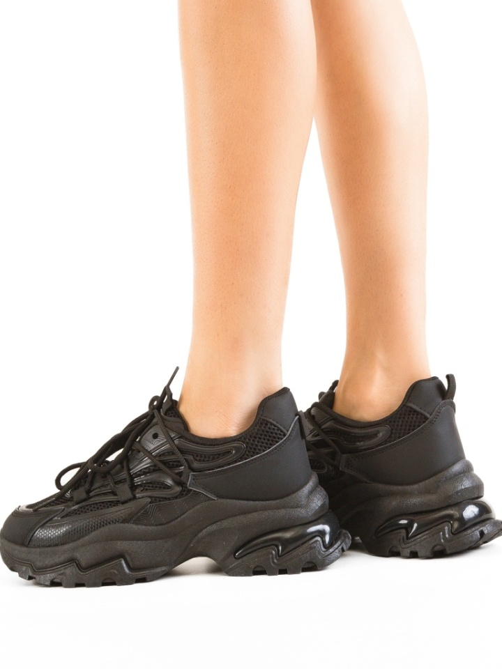 Scarpe sportive Nere Tiffan - Img 2