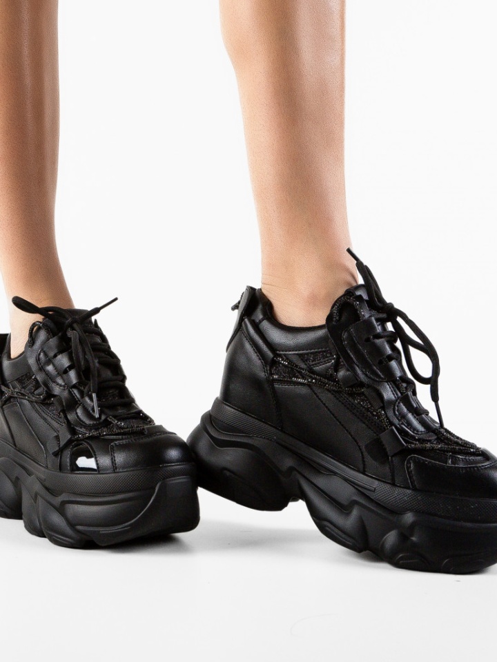Scarpe sportive Nere Tijuana - Img 2