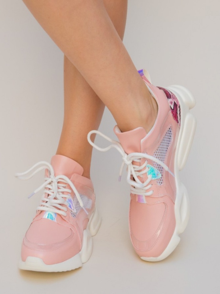 Scarpe sportive Rosa Simfon - Img 4
