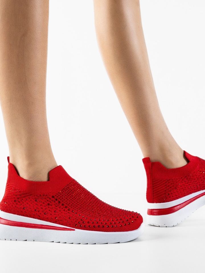 Scarpe sportive Rosse Reach - Img 2