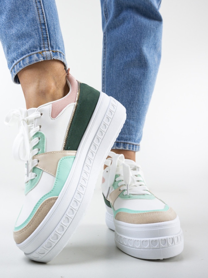 Scarpe sportive Verde Kajol - Img 11