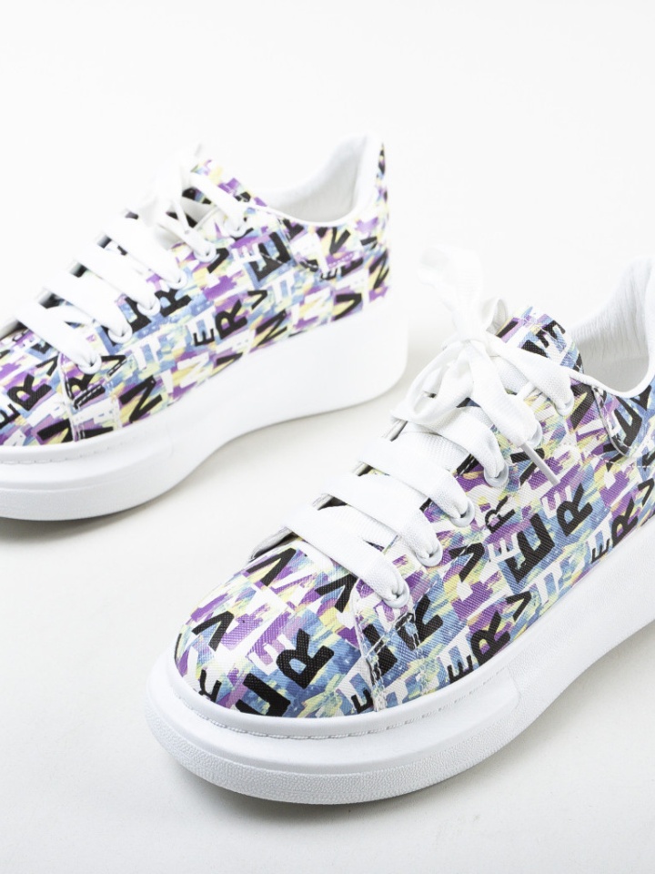 Scarpe sportive Viola Alfabet - Img 7