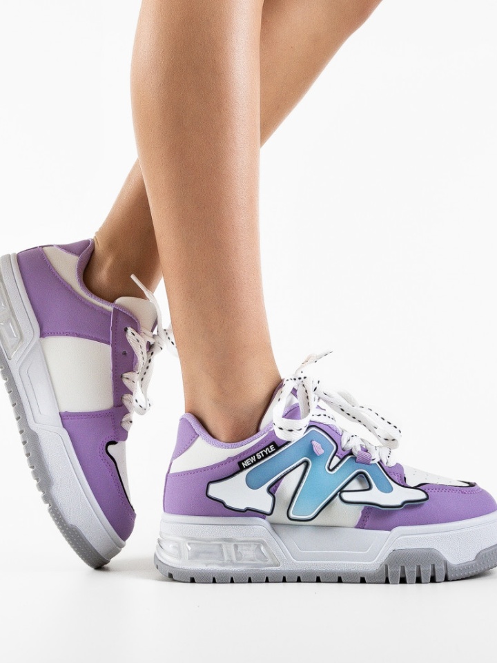 Scarpe sportive Viola Niustile - Img 3