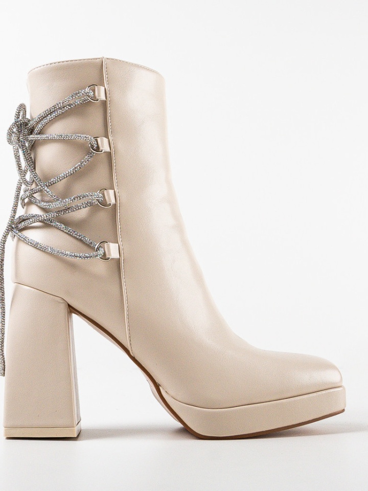 Stivali bassi Beige Beattie - Img 5