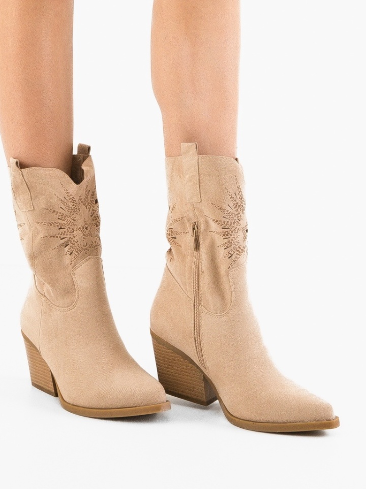 Stivali bassi Beige Iwan - Img 1
