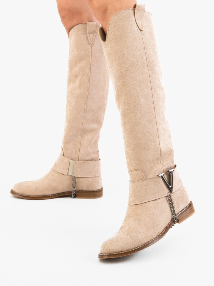 Stivali Beige Volantis - Img 4