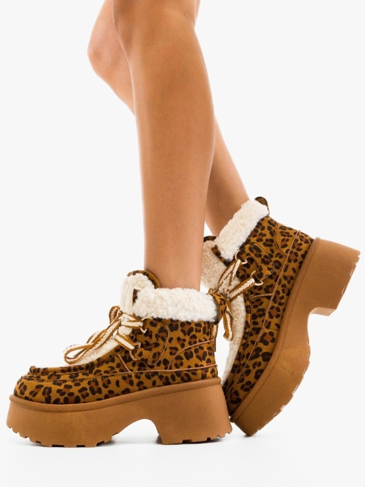 Tronchetti da donna Animal Print Yetty - Img 3