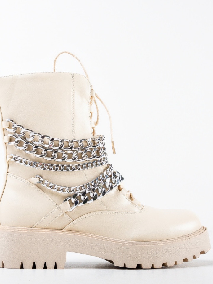 Tronchetti da donna Beige Amani - Img 12
