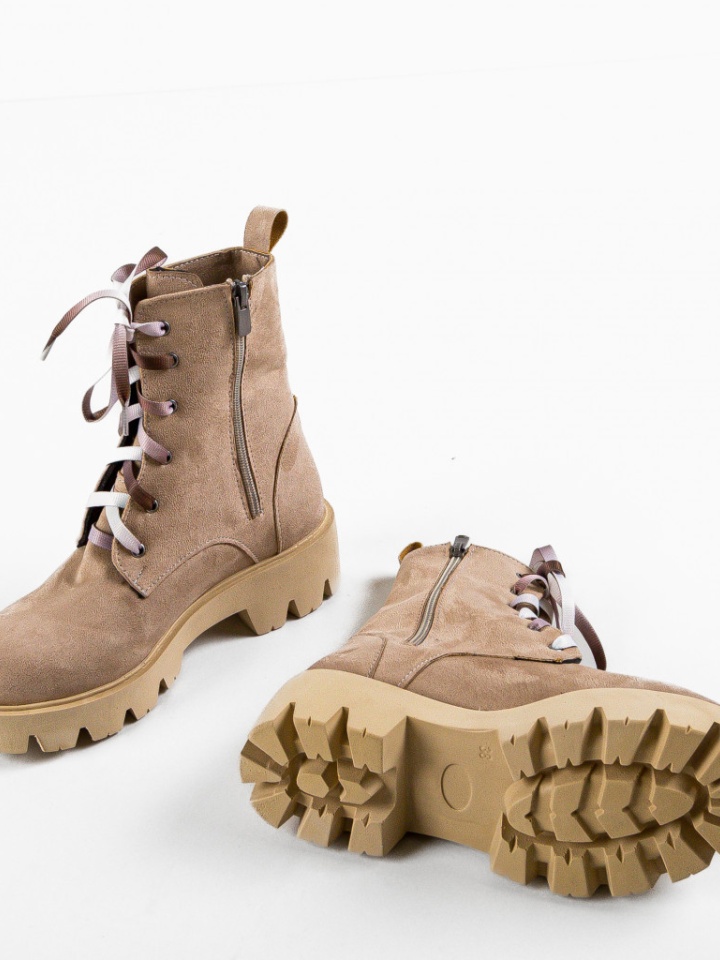 Tronchetti da donna Beige Belios - Img 5